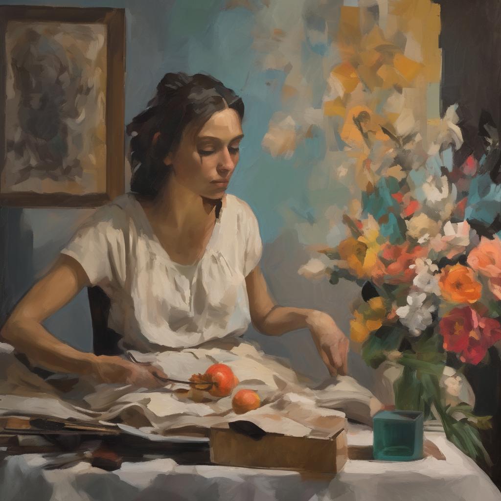 Η εξέλιξη του ύφους και των τεχνικών του καλλιτέχνη