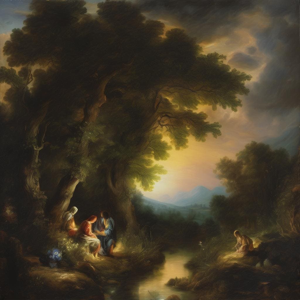 Άδαμ Ελσχάιμ – Ο Πρωτοπόρος των Πανοραμικών Μικραντικών, Άγγελος της Σκοτεινής Παραμυθιάς